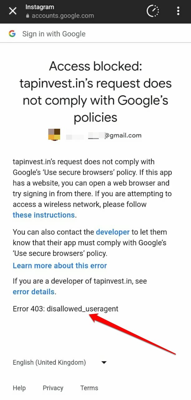 error 403 disallowed useragent solucionado