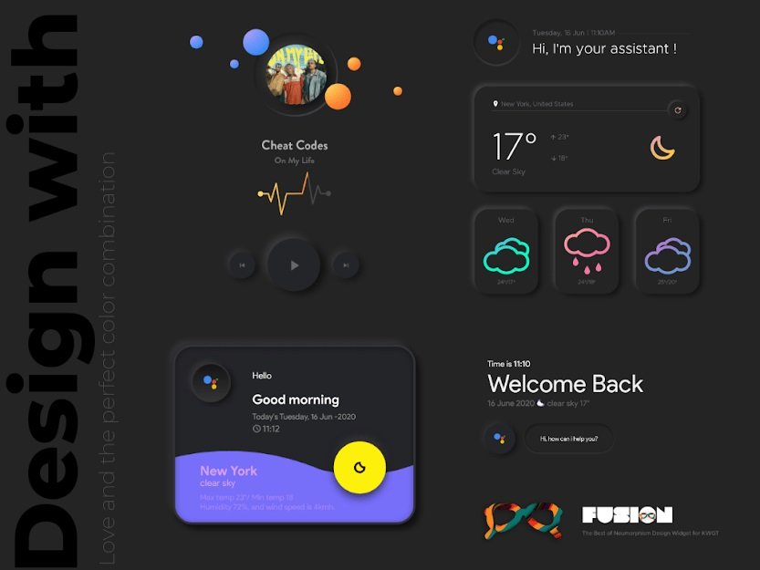 최고의 KWGT 위젯