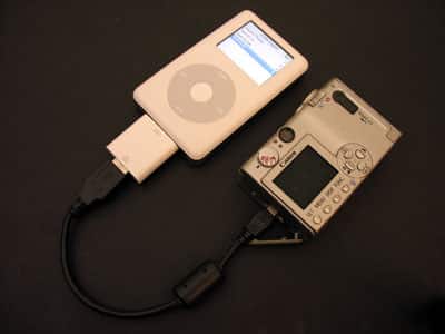 レビュー：Apple iPod カメラコネクタ