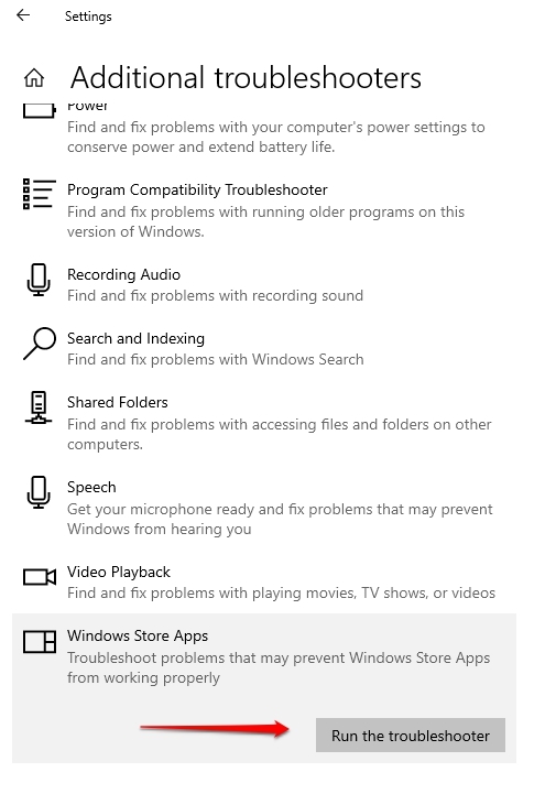 Dépanner les applications du Windows Store - Erreur Word 0x88ffc009 dans Windows 10/11