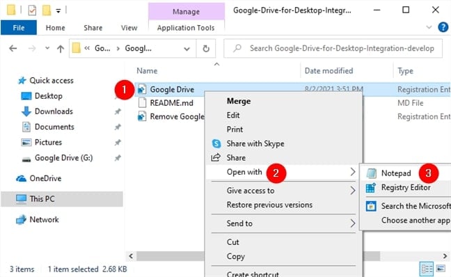 Agregar Google Drive al Explorador de archivos en Windows