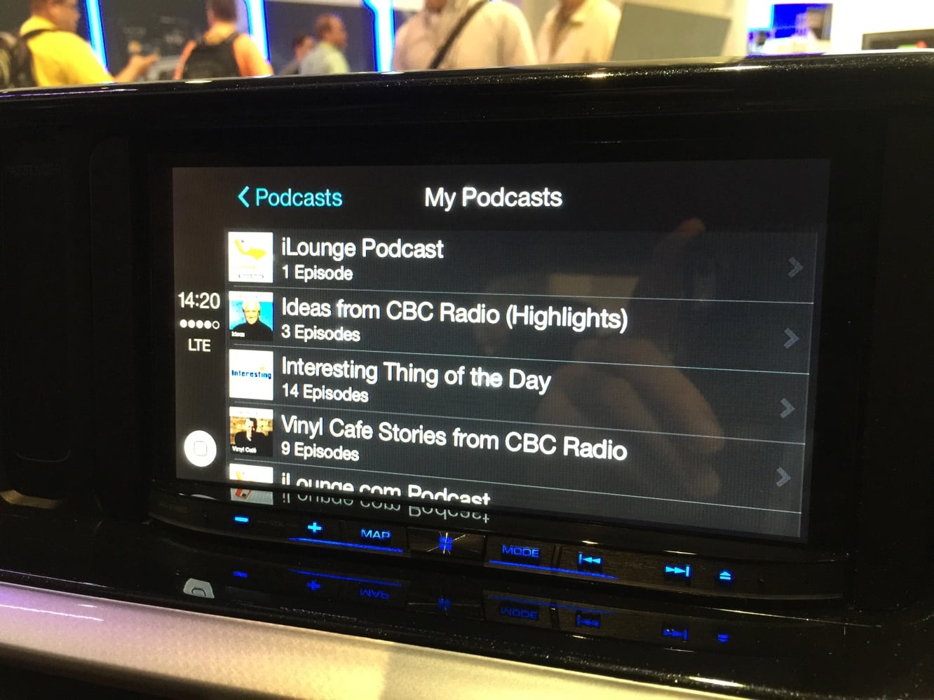 CES 2015에서 CarPlay 체험하기