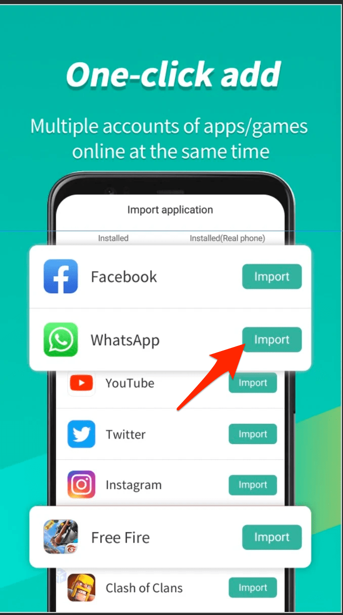Finden Sie WhatsApp aus der Liste der Apps und installieren Sie sie