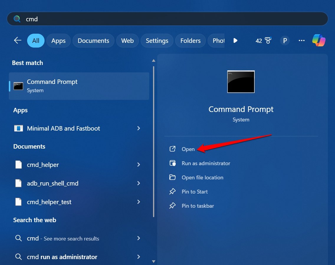 Windows 11でコマンドプロンプトを起動