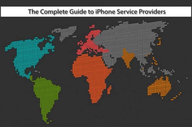 Полное руководство по провайдерам услуг iPhone