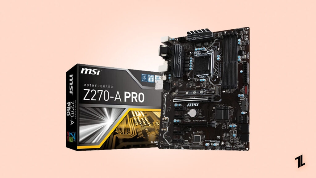 MSI Pro Series Intel Z270 DDR4 USB 3 CrossFire ATX - Mejores Placas Base Económicas para Minería