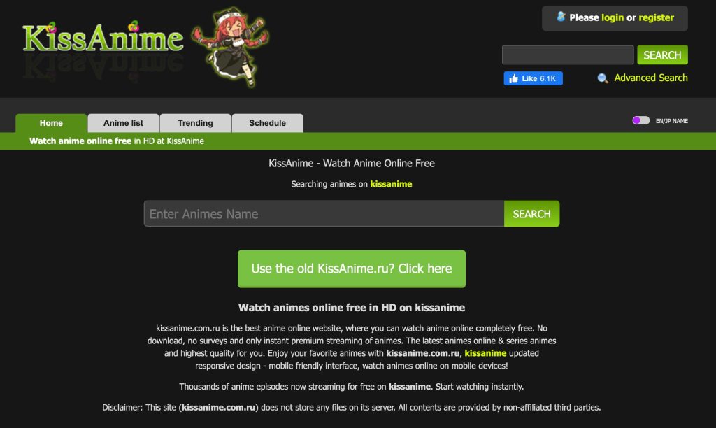 KissAnime - Melhor Alternativa ao KissCartoon