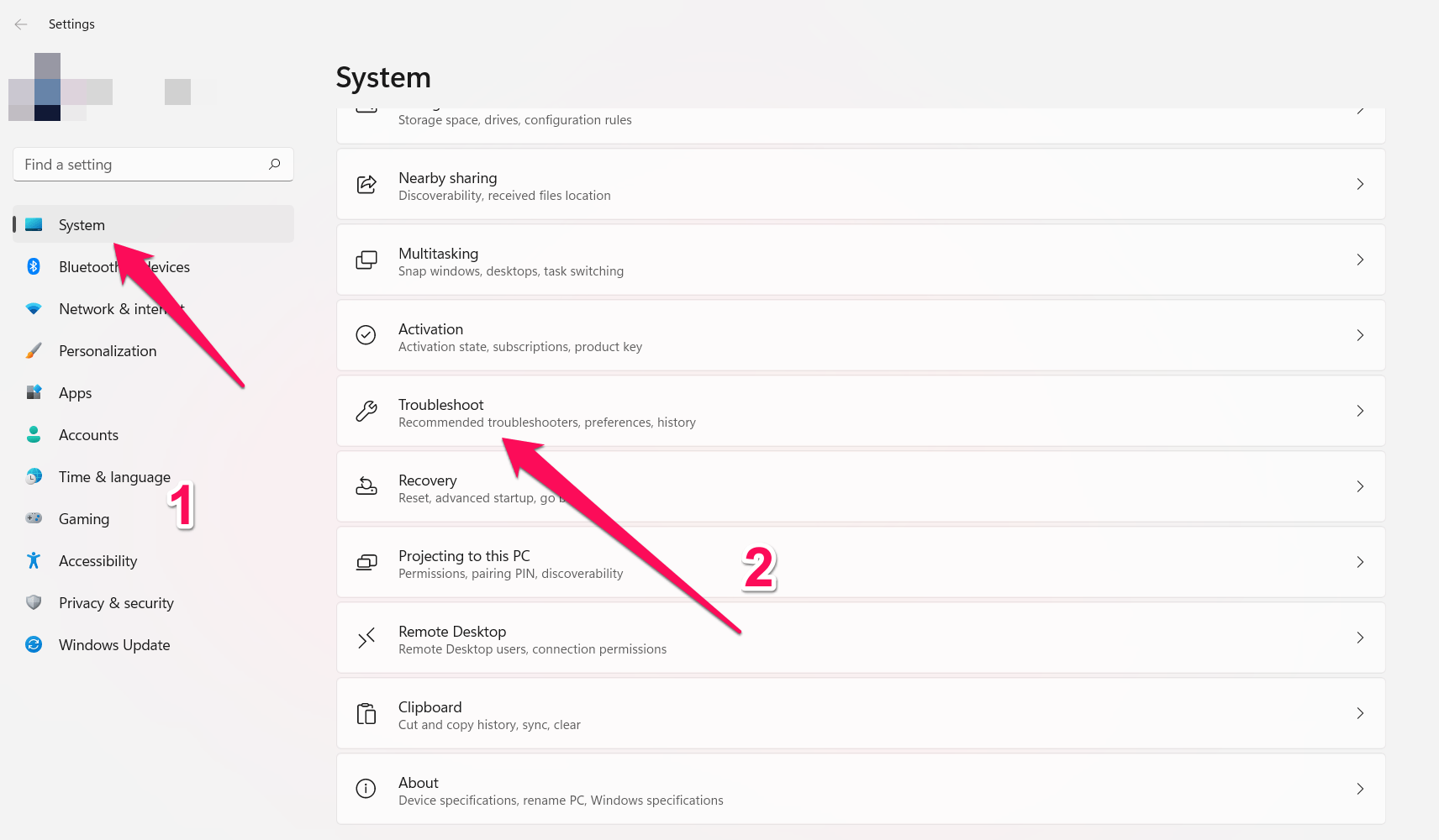 Windowsアップデートトラブルシューティングツールを実行する