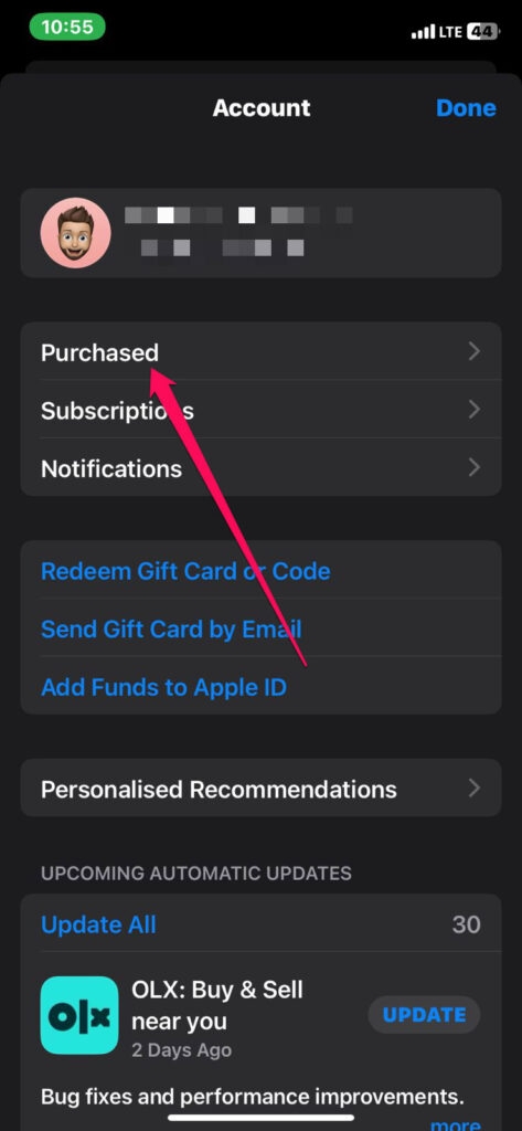 Étapes pour obtenir un remboursement iTunes ou App Store sur iPhone