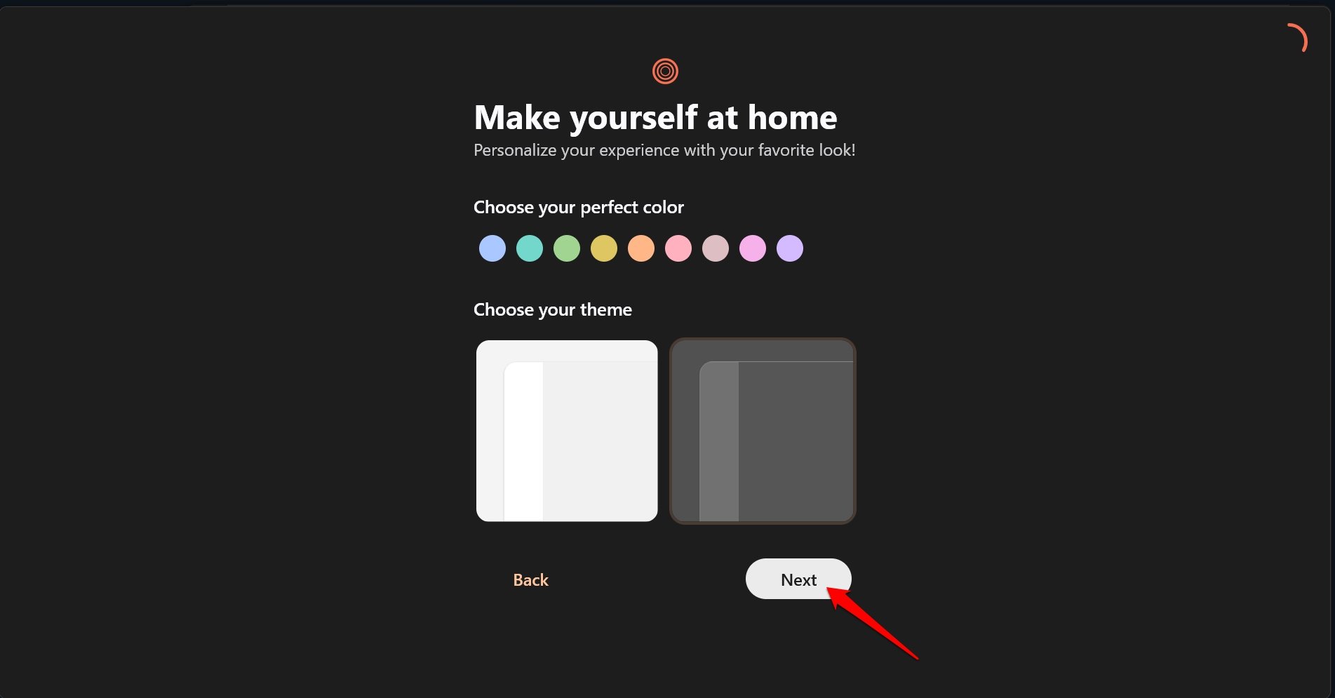 Thema für Zen-Browser festlegen