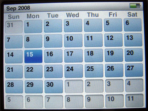 Revisión: Apple iPod classic (Finales de 2008 120GB, Finales de 2009 160GB)
