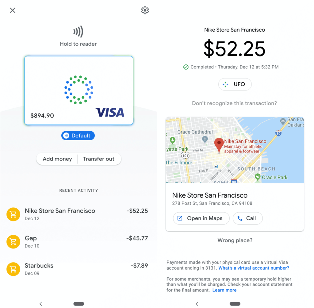Google Smart Debit Card