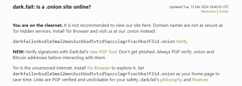 Dark Fail