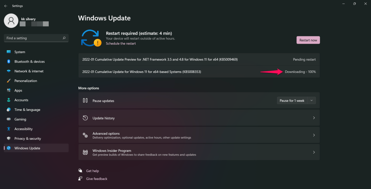 5 - Download abgeschlossen