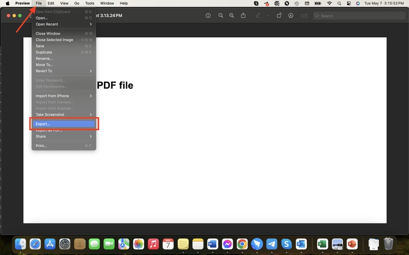 Convertir PDF a JPG en Mac Usando Vista Previa