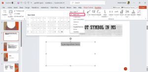 Escolher Matemática Básica no menu