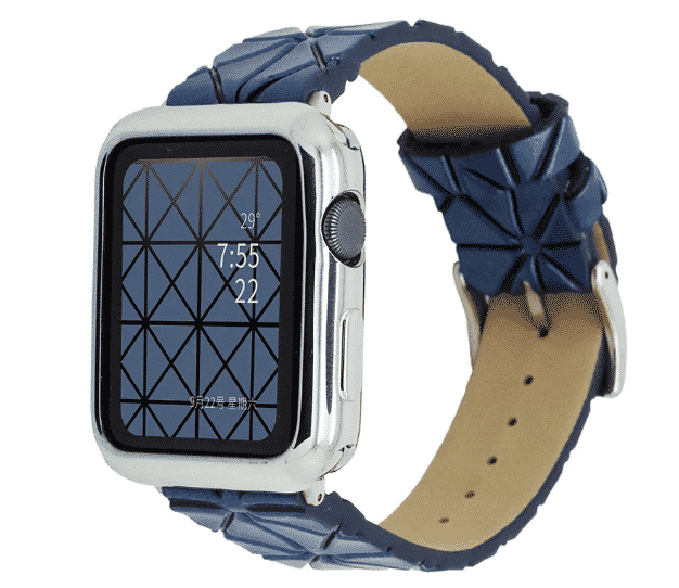 Esta é a Pulseira Geométrica para Apple Watch Series 5 de 44mm e 40mm.