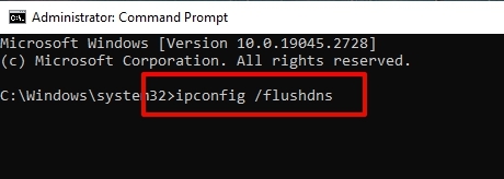ipconfig flushdns - MegaSync no funciona