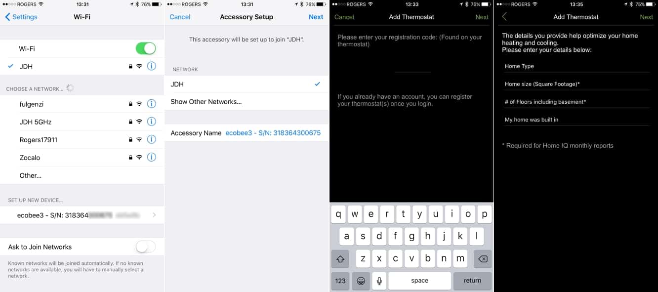 Обзор: умный Wi-Fi термостат ecobee3 с поддержкой HomeKit