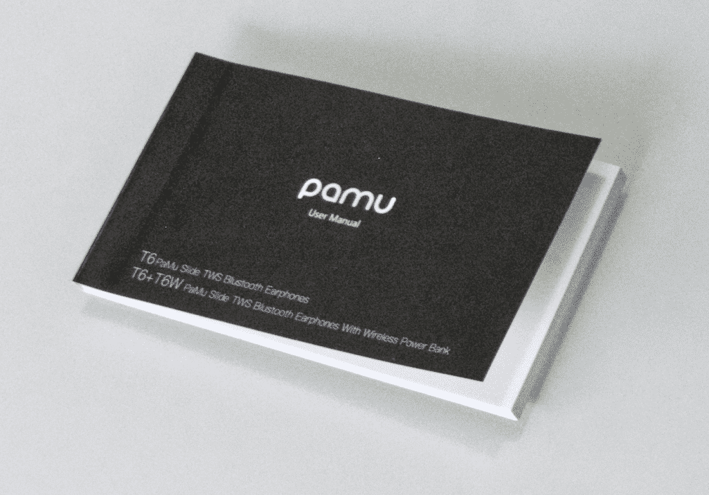 Manuale utente auricolari PaMu Slide