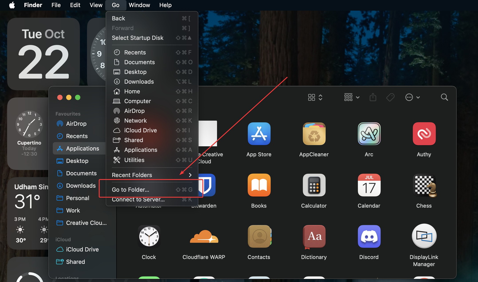 Finder Ir