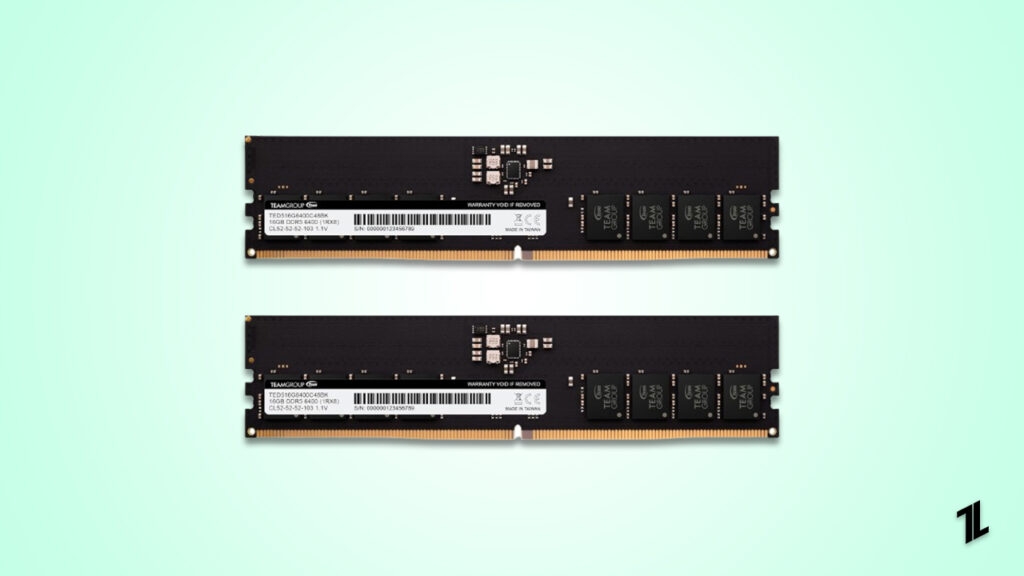 TEAMGROUP Elite DDR5 32GB Kit (2x16GB) 6400MHz PC5-51200 CL52 - Mejor RAM DDR5 para Intel i9-14900K