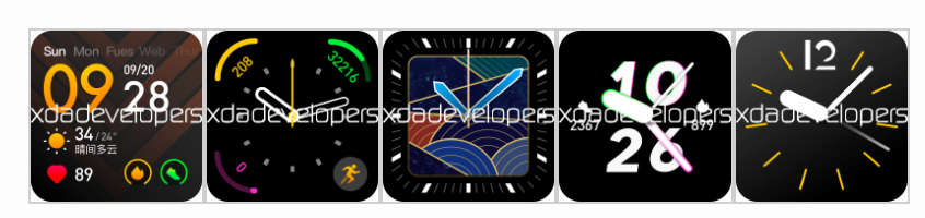 Realme Watch Design und Farboptionen durch Renderings geleakt 2