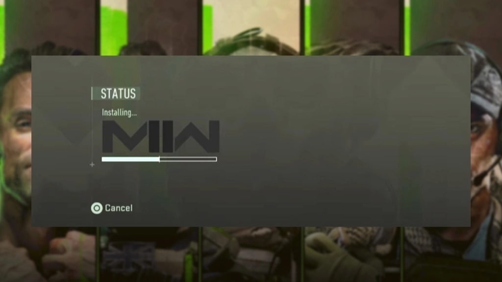 Исправить проблему установки статуса Modern Warfare 2