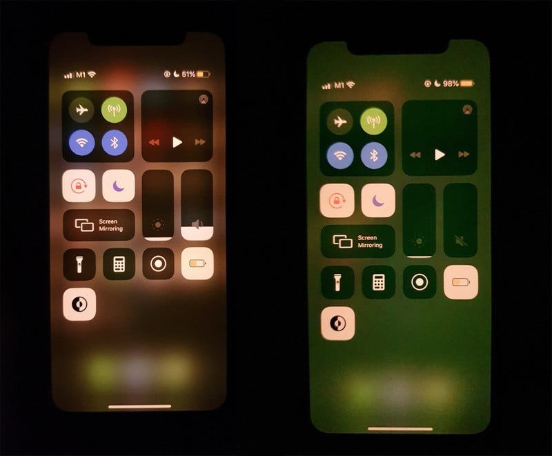 Problema del display con tonalità verde su iPhone 11 Pro