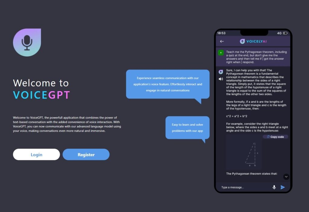 VoiceGPT.us Registrieren