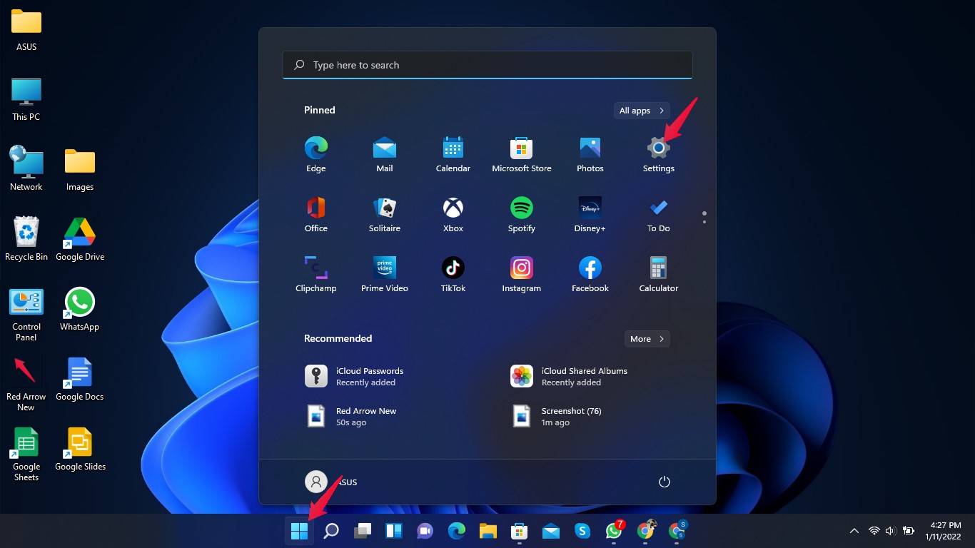 open-settings