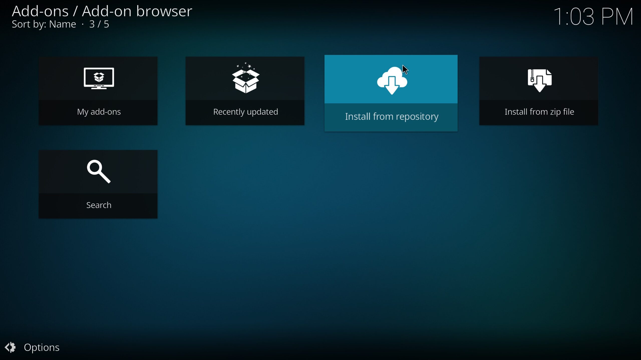 instalar desde repositorio