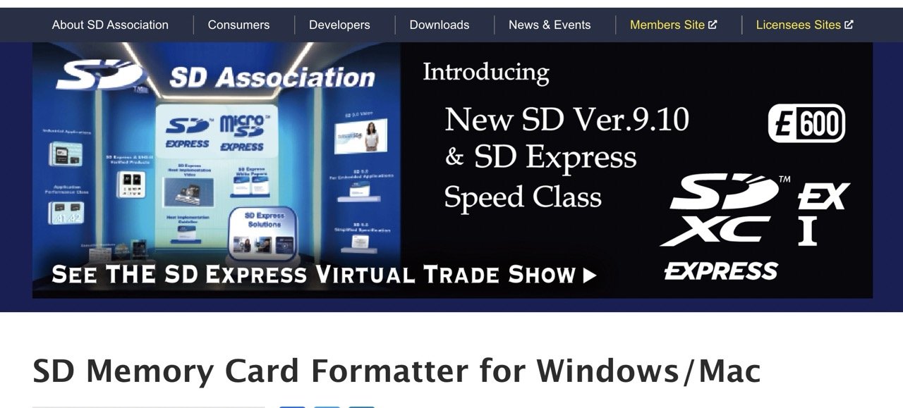 SD Formatter