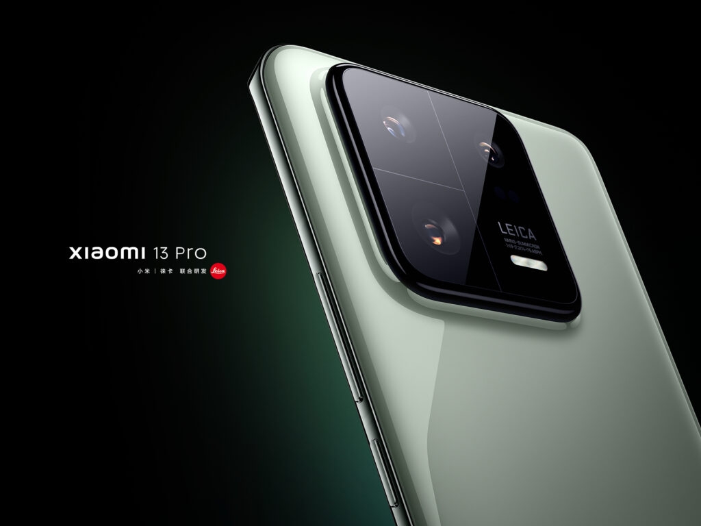 Câmeras Traseiras Triplas do Xiaomi 13 Pro