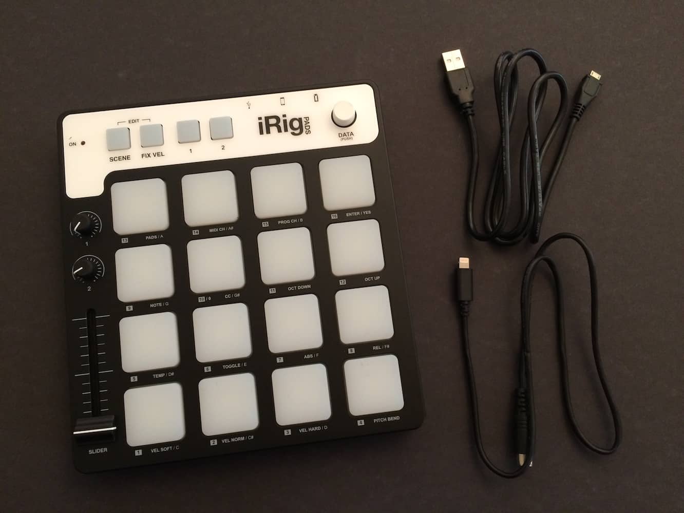 レビュー: IK Multimedia iRig Pads MIDIグルーヴコントローラー