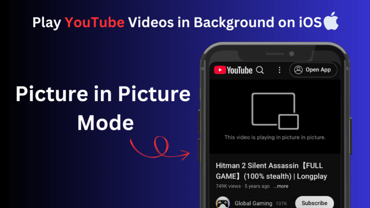 iPhoneでYouTubeをバックグラウンドで再生する方法