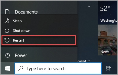 Windowsを再起動