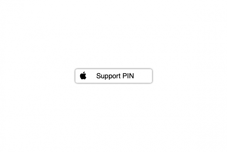 Wie man eine Apple Support-PIN auf dem iPhone generiert